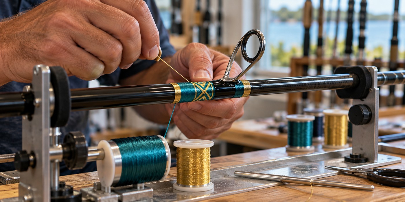 AI-generated illustrative image of custom rods service